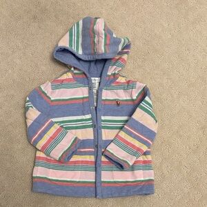 Polo Ralph Lauren Striped Knit Jacket 18 months